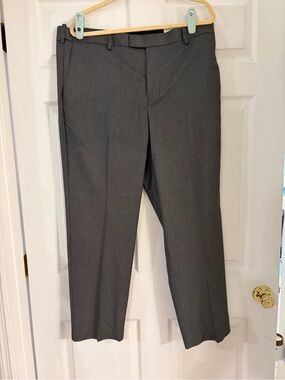 Savane Performance Dress Pant Expandable Waist Straight Fit  Flat Front 38x30